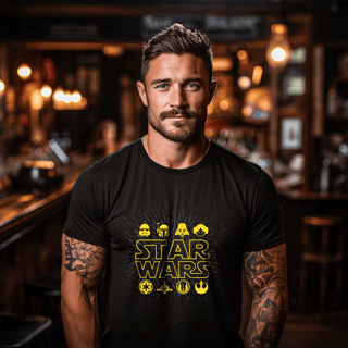 Nome do produto Camiseta - Star Wars Icons