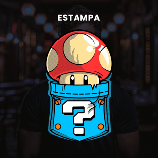 Nome do produto Camiseta Cogumelo Mario