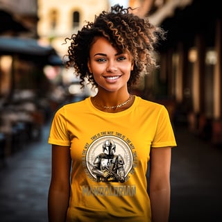 Nome do produto Camiseta Baby Long The Mandalorian - This is the Way