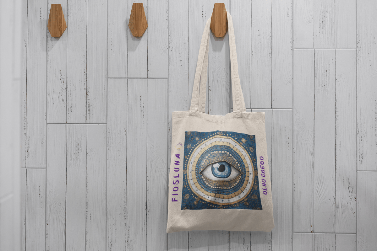 Nome do produto: Ecobag Mandala Olho Grego 2
