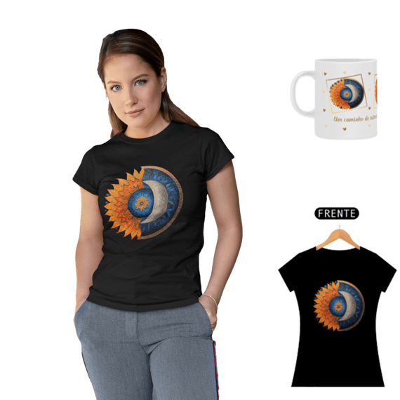 Camiseta Feminina Algodão Pima SoLuna