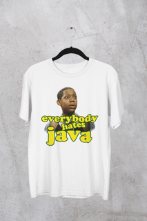 Nome do produto Camiseta Everybody Hates Java