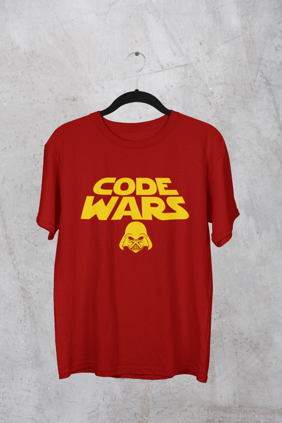 Camiseta Code Wars Paródia Star Wars