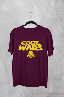 Nome do produto Camiseta Code Wars Paródia Star Wars