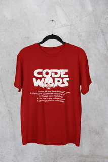 Nome do produto Camiseta Code Wars Star Wars Paródia