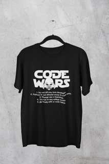 Nome do produto Camiseta Code Wars Star Wars Paródia