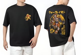 Nome do produto T-shirt oversized WarGreymon