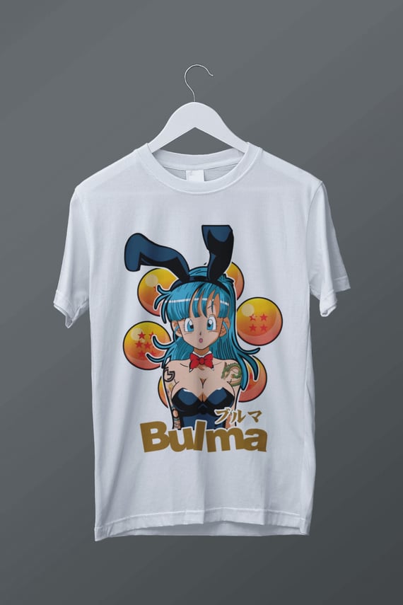 T-shirt plus size Bulma