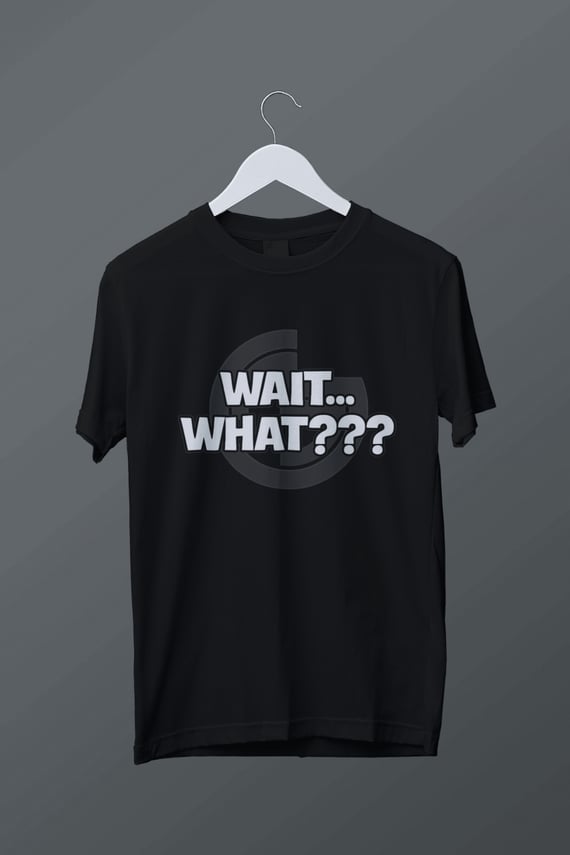 T-shirt plus size Wait... What???