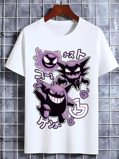 Nome do produto T-shirt premium Pokémon Ghosts