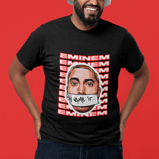 Camiseta PLUS SIZE EMINEM MY NAME IS...