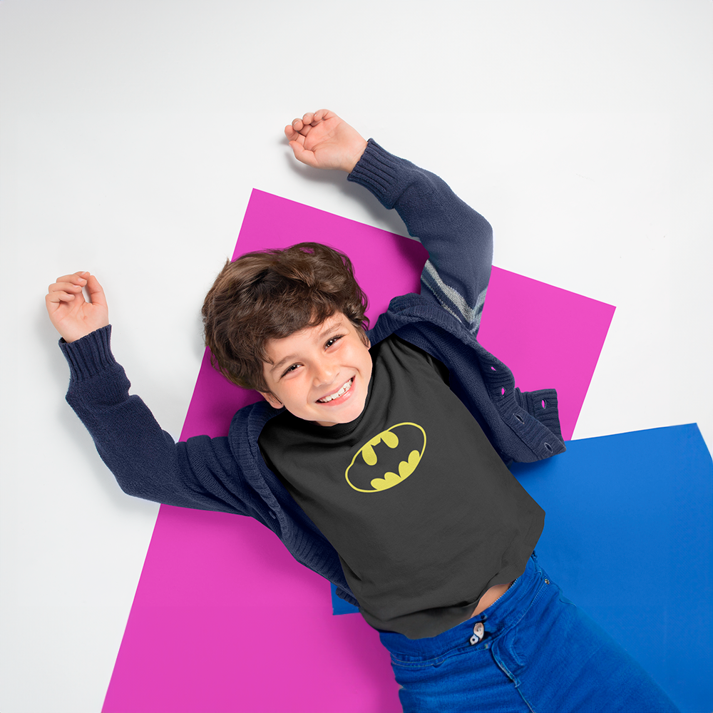 Camiseta BATMAN Infantil (2 A 8 anos)