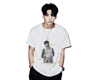 CAMISETA Classic JUNGKOOK GOLDEN