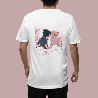 Camiseta SAKURA E SASUKE Anime