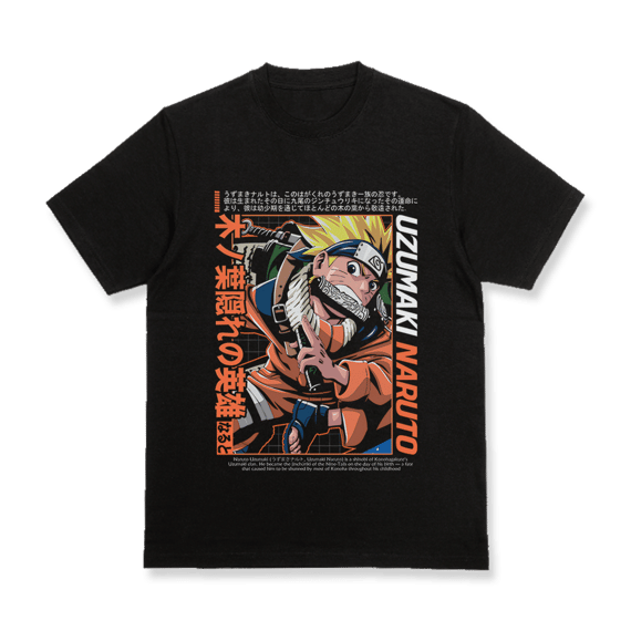 CAMISA NARUTO UZUMAKI