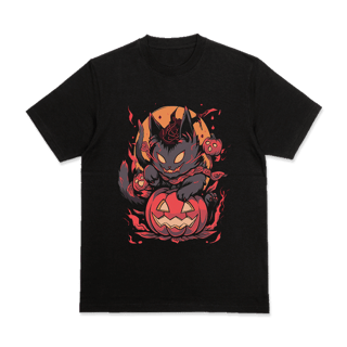 CAMISA GATO HALLOWEEN