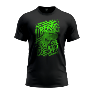 Nome do produtoCamiseta Militar Liberty or Death Mamba