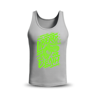 Nome do produtoCamiseta Militar Regata Liberty or Death Mamba 