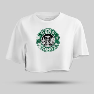 Nome do produtoCropped Militar Guns And Coffe Mamba