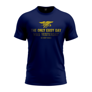 Nome do produtoCamiseta Militar Navy Seals The Only Easy Day Mamba