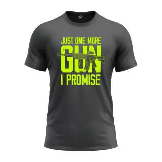 Camiseta Militar Just One More Gun I Promise