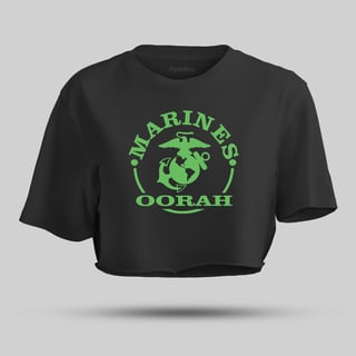 Nome do produtoCropped Militar Marines Corps OORAH Mamba