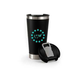 Nome do produtoCopo Térmico Militar Revolução 1776 Mamba Estampa Frente e Verso DTF UV