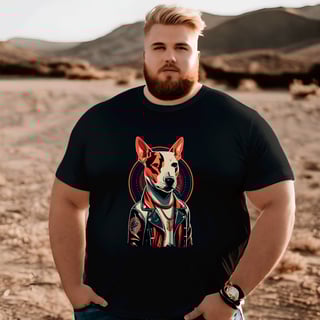 Nome do produto Camiseta Bull Terrier Plus - Coleção Dog Lovers