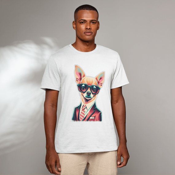 Camiseta estampa Chihuahua - Coleção Dog lovers