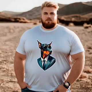 Camiseta Doberman Plus - Coleção Dog Lovers
