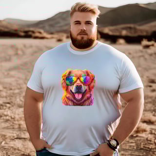 Nome do produto Camiseta Golden Retriver Plus - Coleção Dog Lovers