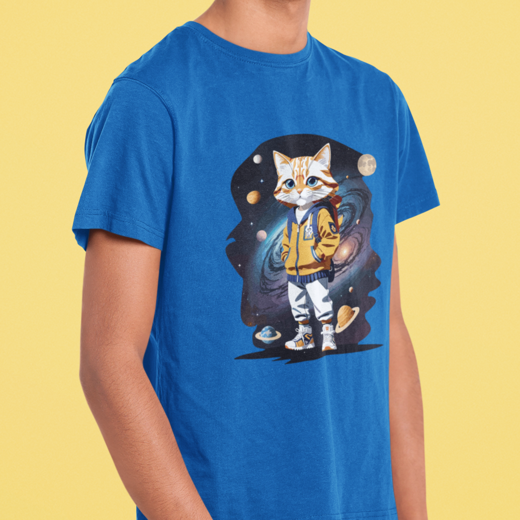 CAMISETA INFANTIL SPACE CAT