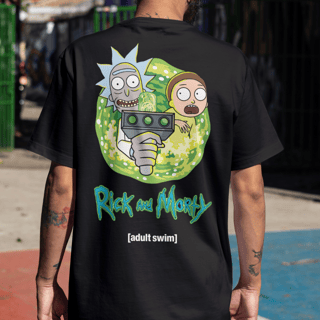 Nome do produto CAMISETA PORTAL - RICK AND MORTY
