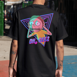 Nome do produto CAMISETA MORTY OH GEEZ - RICK AND MORTY