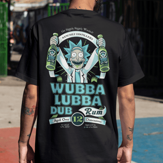Nome do produto CAMISETA WYBBA LUBBA DUB DUB - RICK AND MORTY