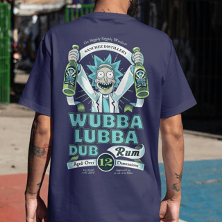 Nome do produto CAMISETA WYBBA LUBBA DUB DUB - RICK AND MORTY