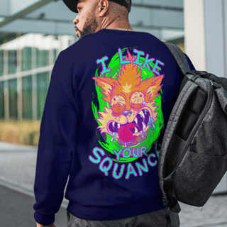 Nome do produto Moletom I Like Your Squanch Premium S/Toca