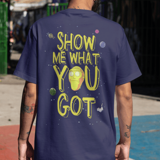 Nome do produto CAMISETA MOSTREM O QUE TEM - RICK AND MORTY