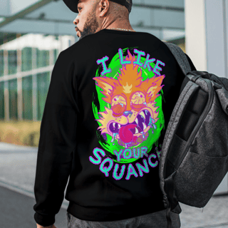 Nome do produto Moletom I Like Your Squanch Premium S/Toca