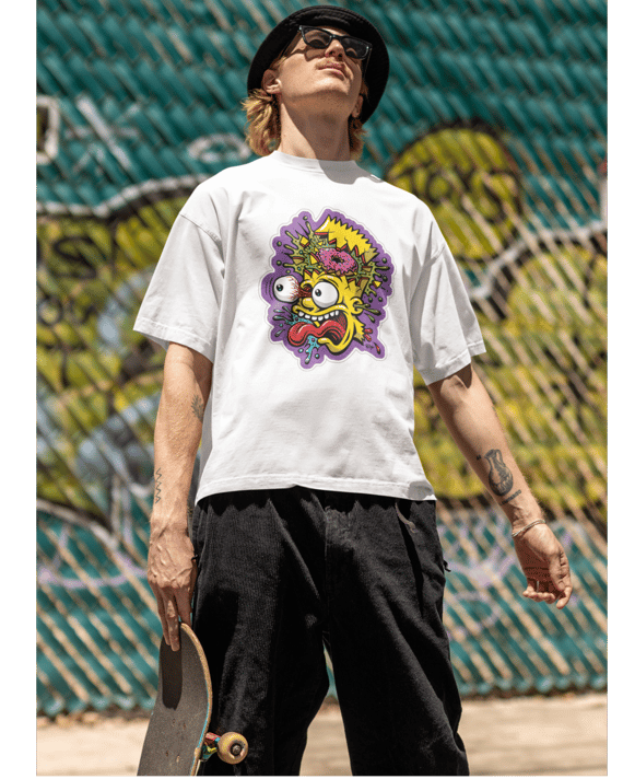 Camiseta Oversized - Bart