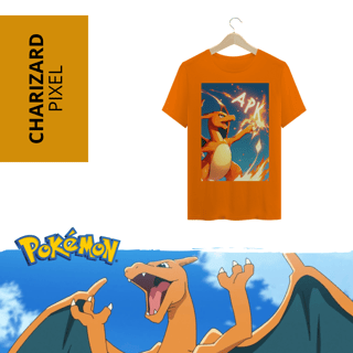 Nome do produto Camiseta Charizard