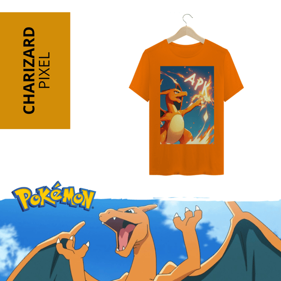 Camiseta Charizard