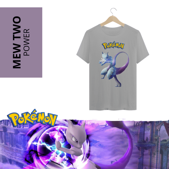 Camiseta Mew Two Power