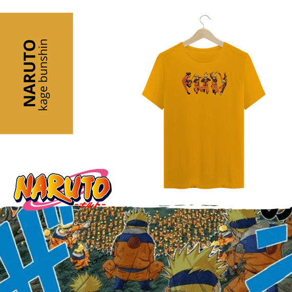 Camiseta Kage Bunshin no Jutsu