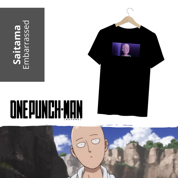 Camiseta Saitama Face
