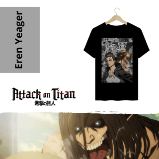 Camiseta Eren Yeager
