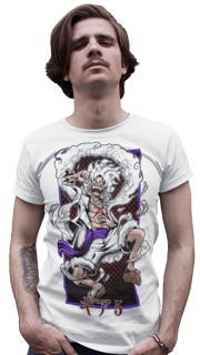 Nome do produto Camiseta Luffy Gear 5 - One Piece