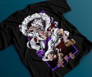 Nome do produto Camiseta Luffy Gear 5 - One Piece