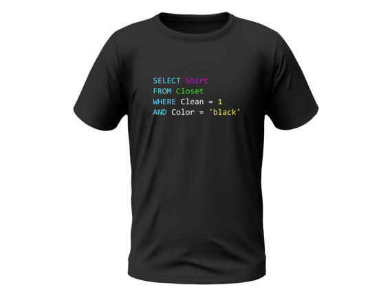 Camisa SELECT Shirt Preta