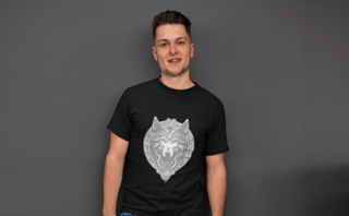 Camiseta Fenrir (lobo nórdico)